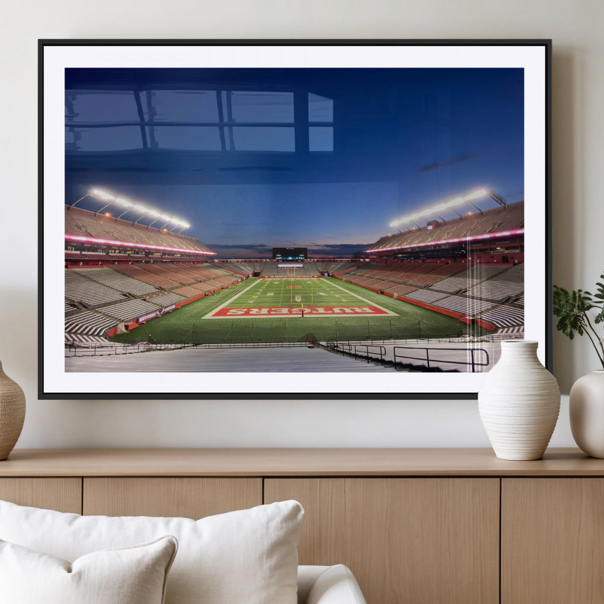 Rutgers Scarlet Knights Football Team Print - Piscataway SHI