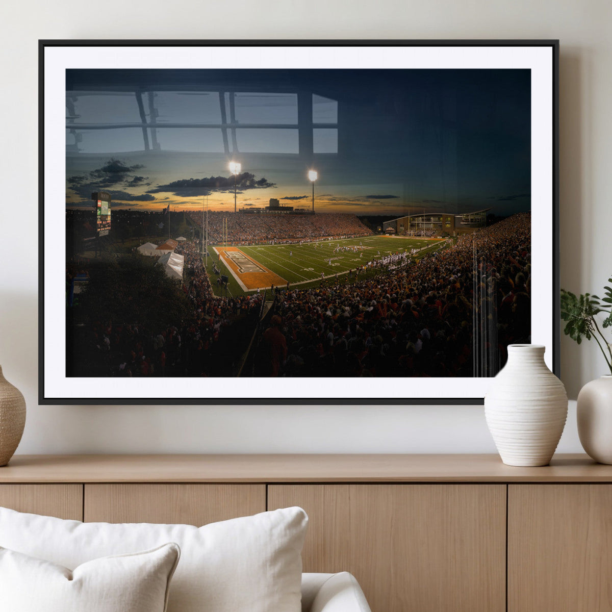 Ball State Cardinals Football Team Print - Muncie Scheumann