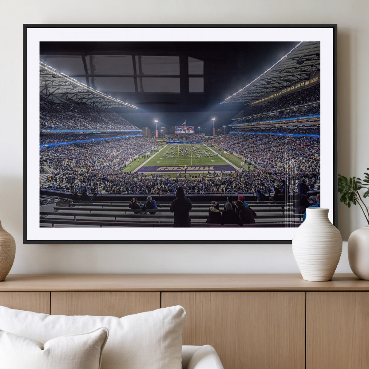 The University of Washington Huskies Football Team Print -