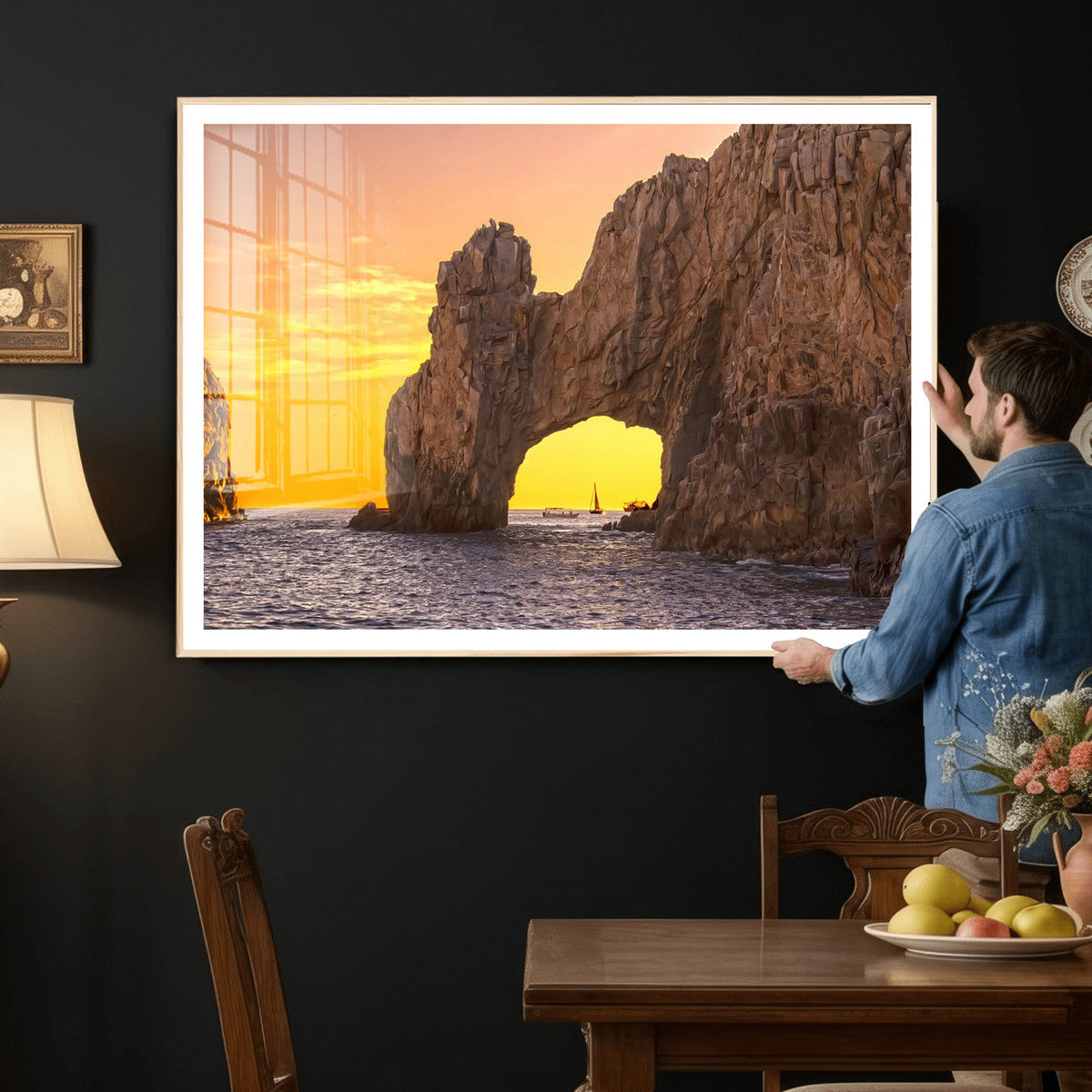 El Arco Cabo San Lucas Ocean Arch Wall Art Canvas Print