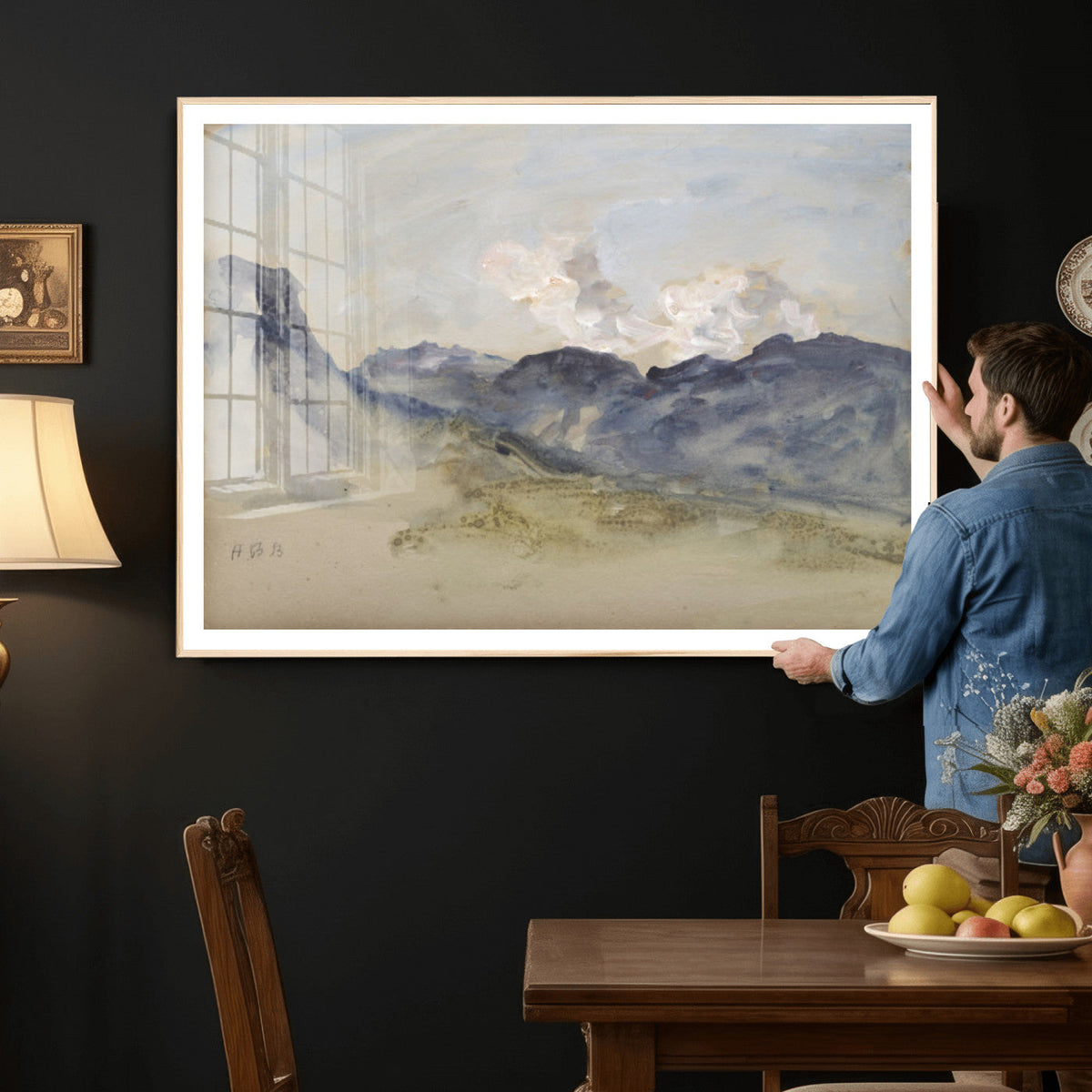 Alps Hercules Brabazon Brabazon Abstract Wall Art Canvas