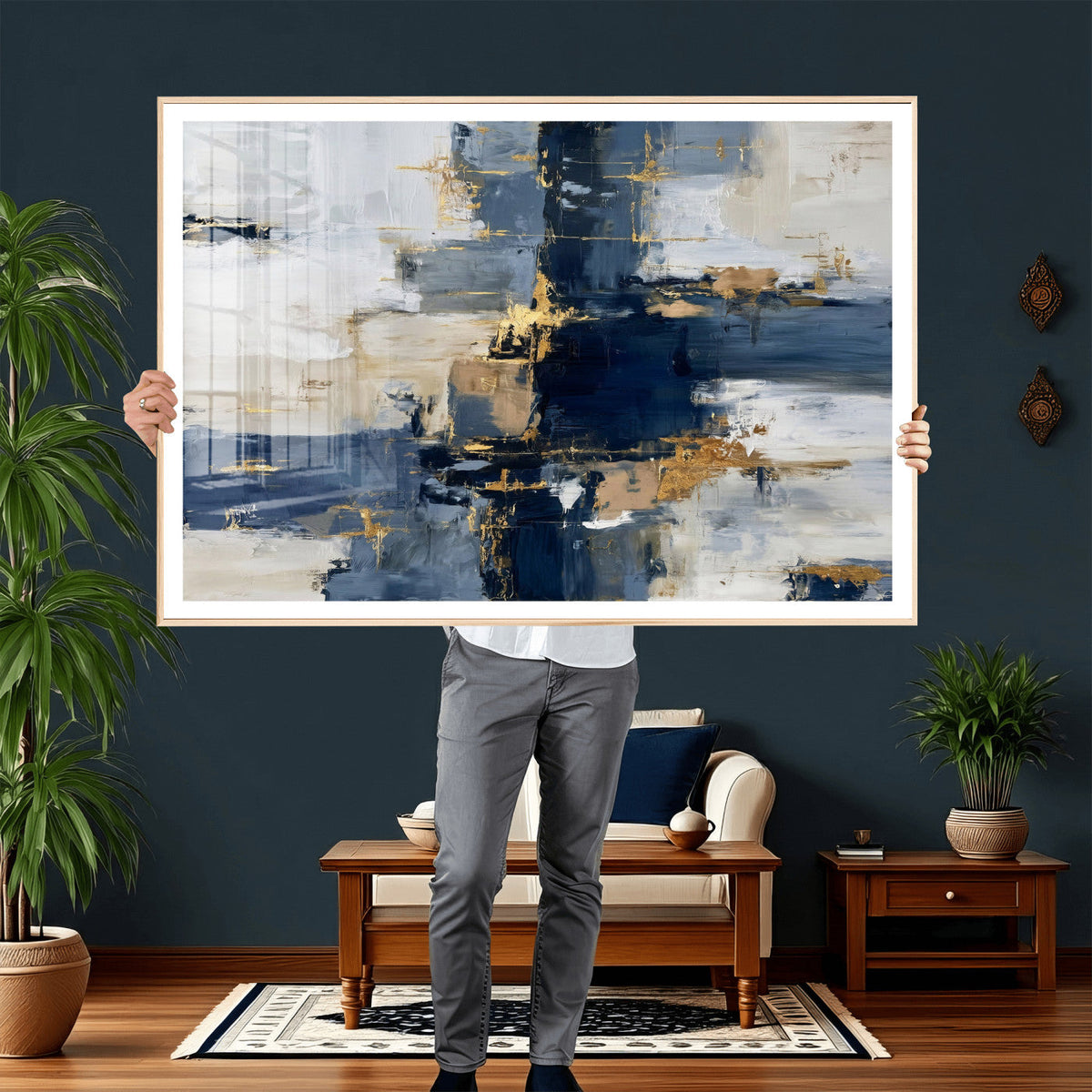 Abstract Wall Art Canvas Print