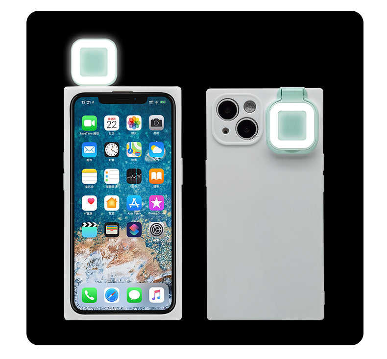 Ring Selfie Flip Light iPhone Case - 3 Colors