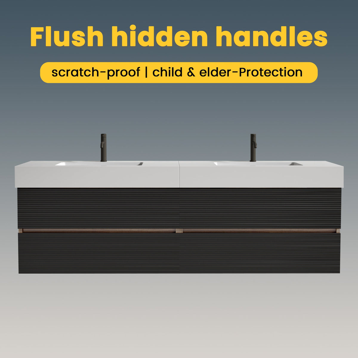 Grace 72'' Bathroom Vanity with Matt