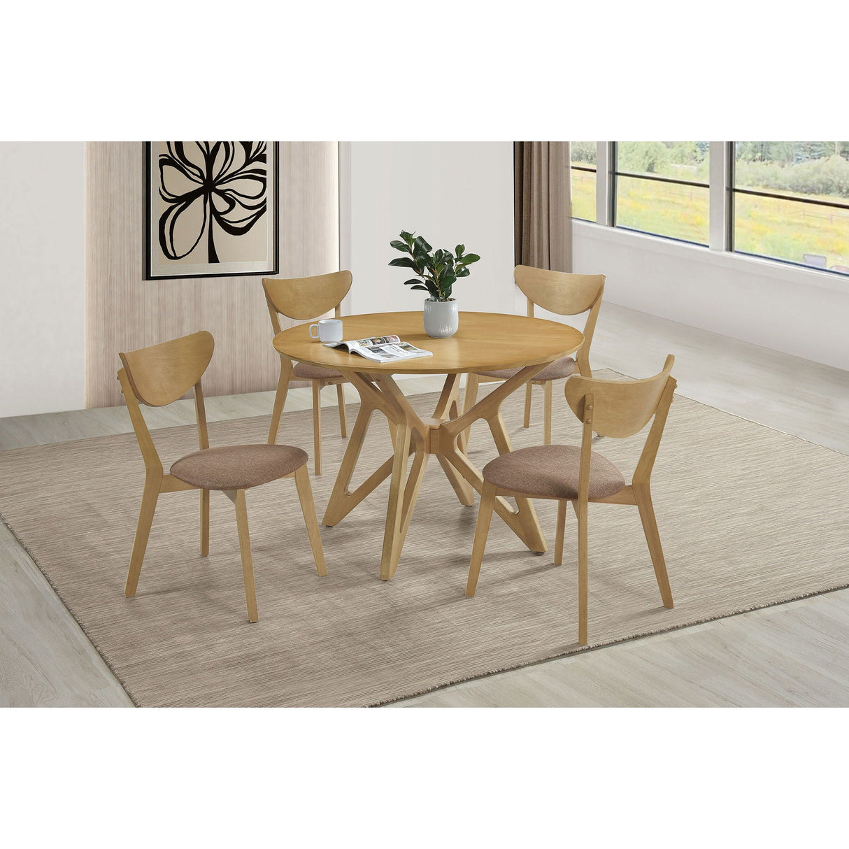 Carson - Dining Side Chair (Set of 2) - Walnut