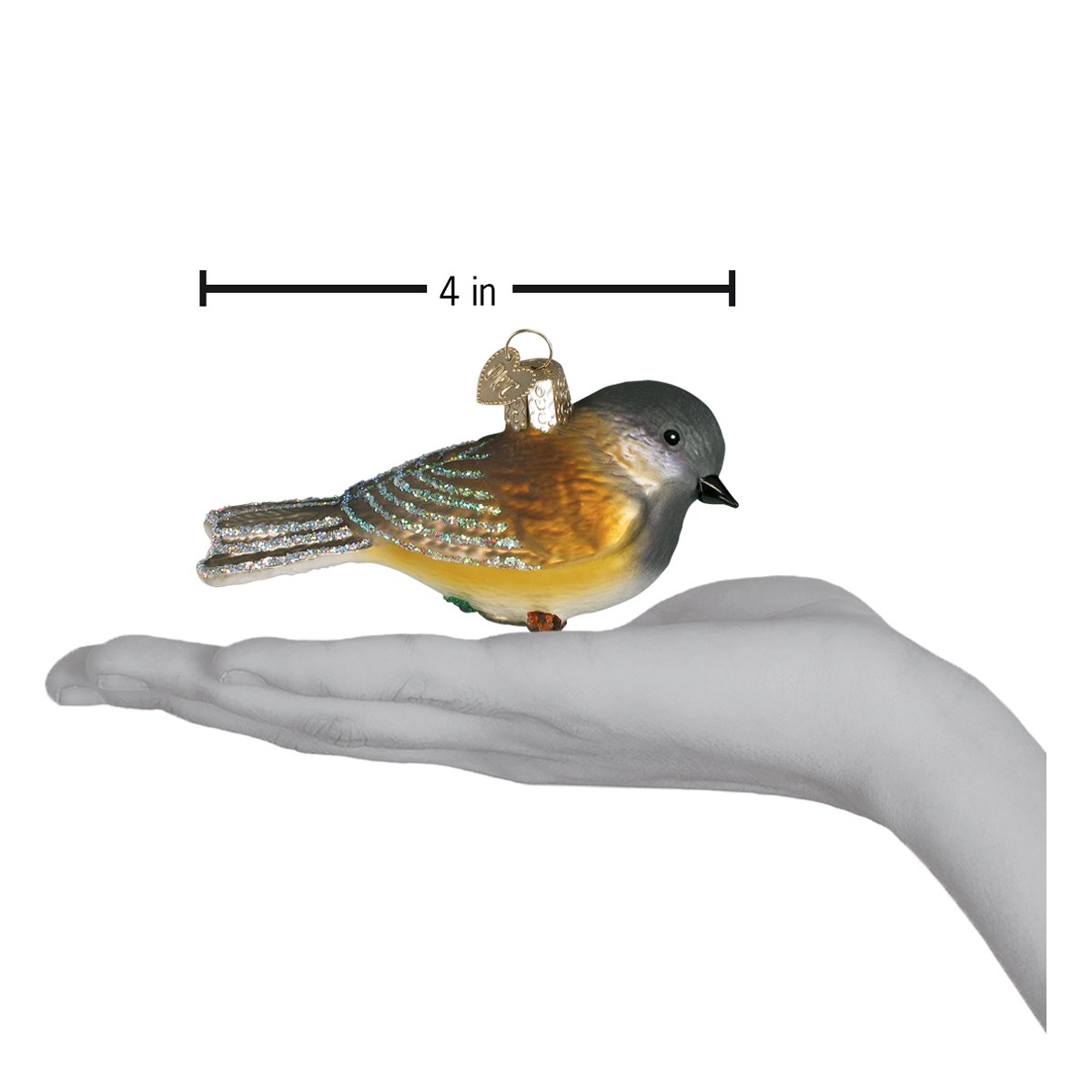 Black-capped Chickadee Figurine