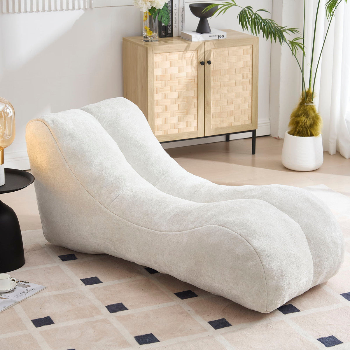 Bean Bag Sofa Chair with High Quality Sponge Filling - Fabric
