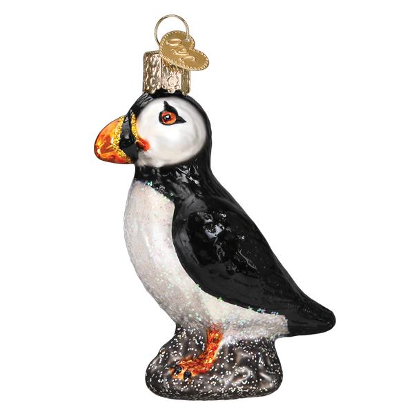 Puffin Ornament 3.5 x 1.5 x 2.5 by Old World Christmas