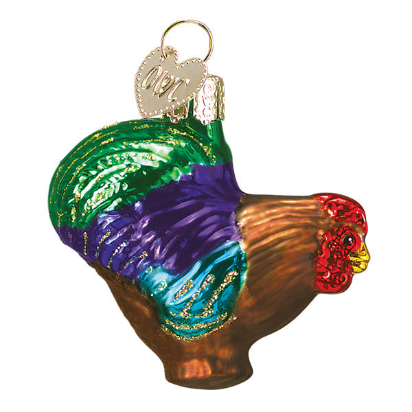 Small Rooster Ornament by Old World Christmas
