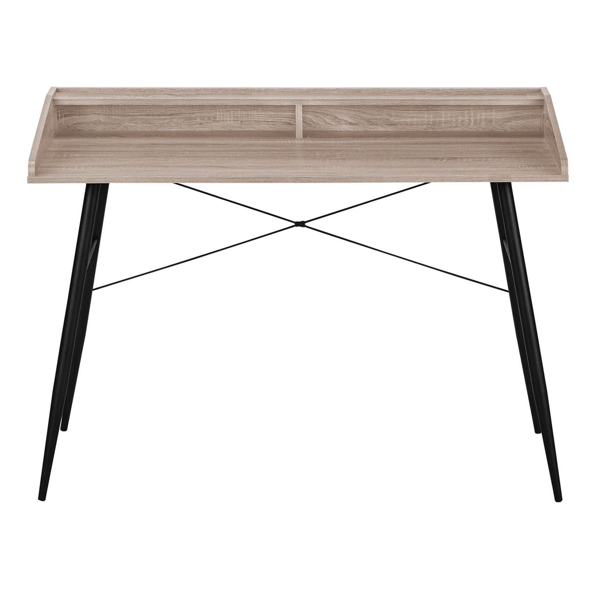 Computer Desk For Home Office, Sturdy Construction, Storage Shelves