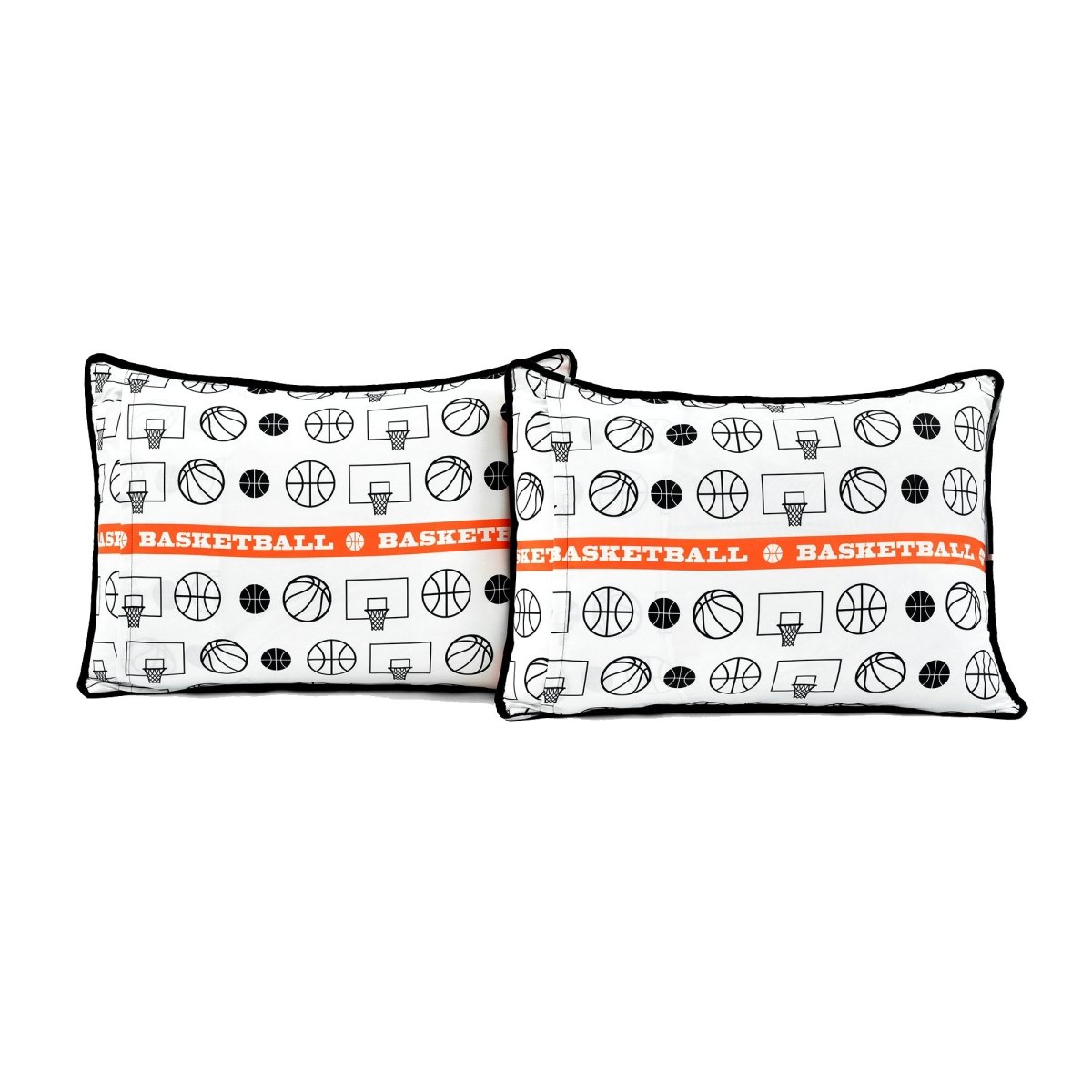 Basketball Game Reversible Quilt Set