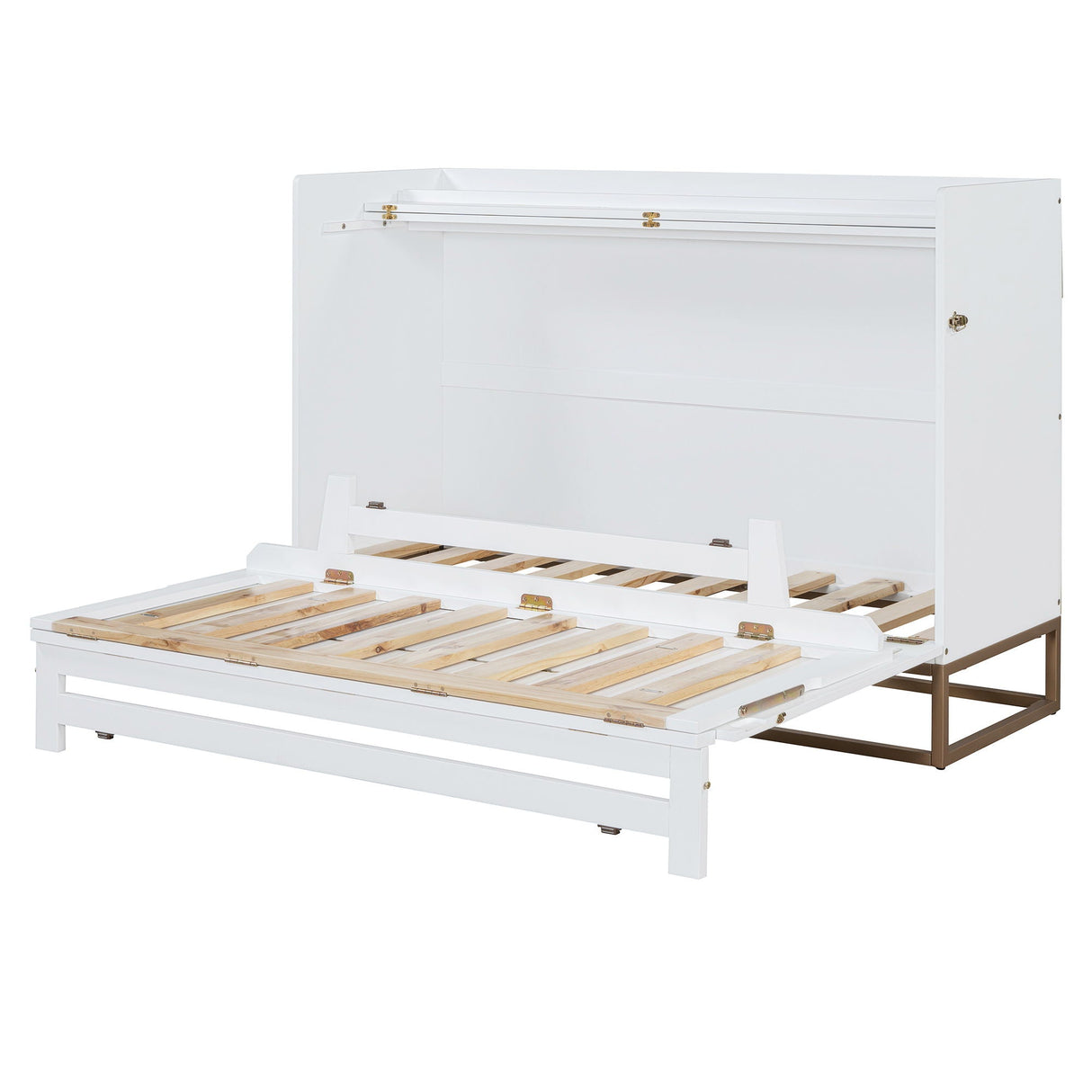 Murphy Bed With Iron Legs, Modern Design