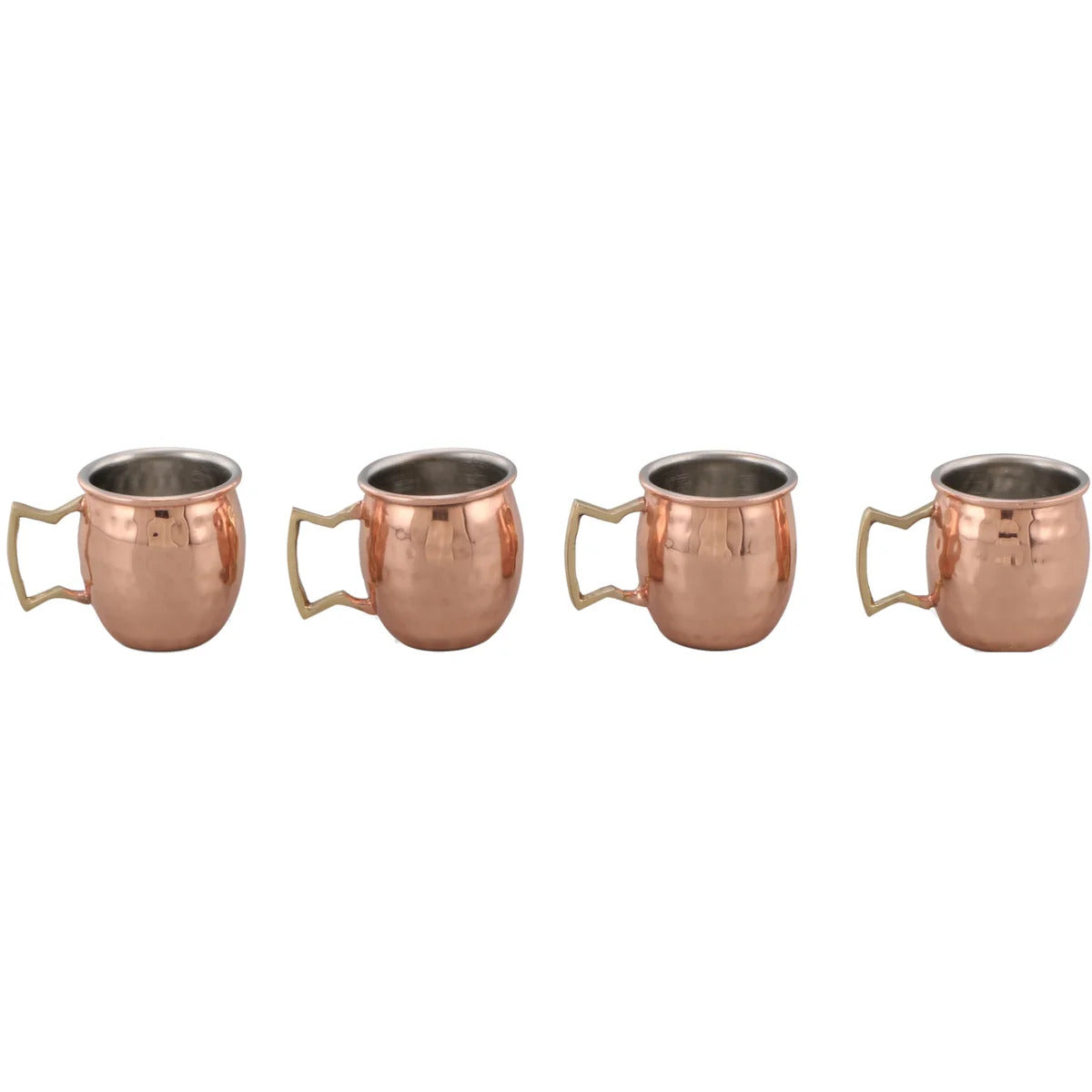 2-Oz.-Handcrafted-Copper-Mule-Mug-(Set-of-4)-mugs