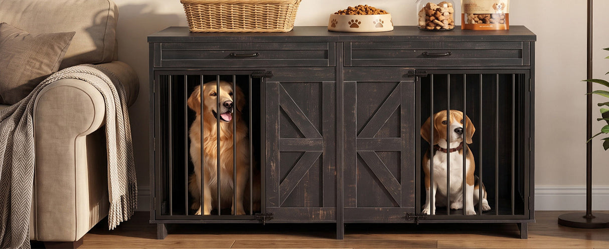 Dog Crate Furniture TV Stand