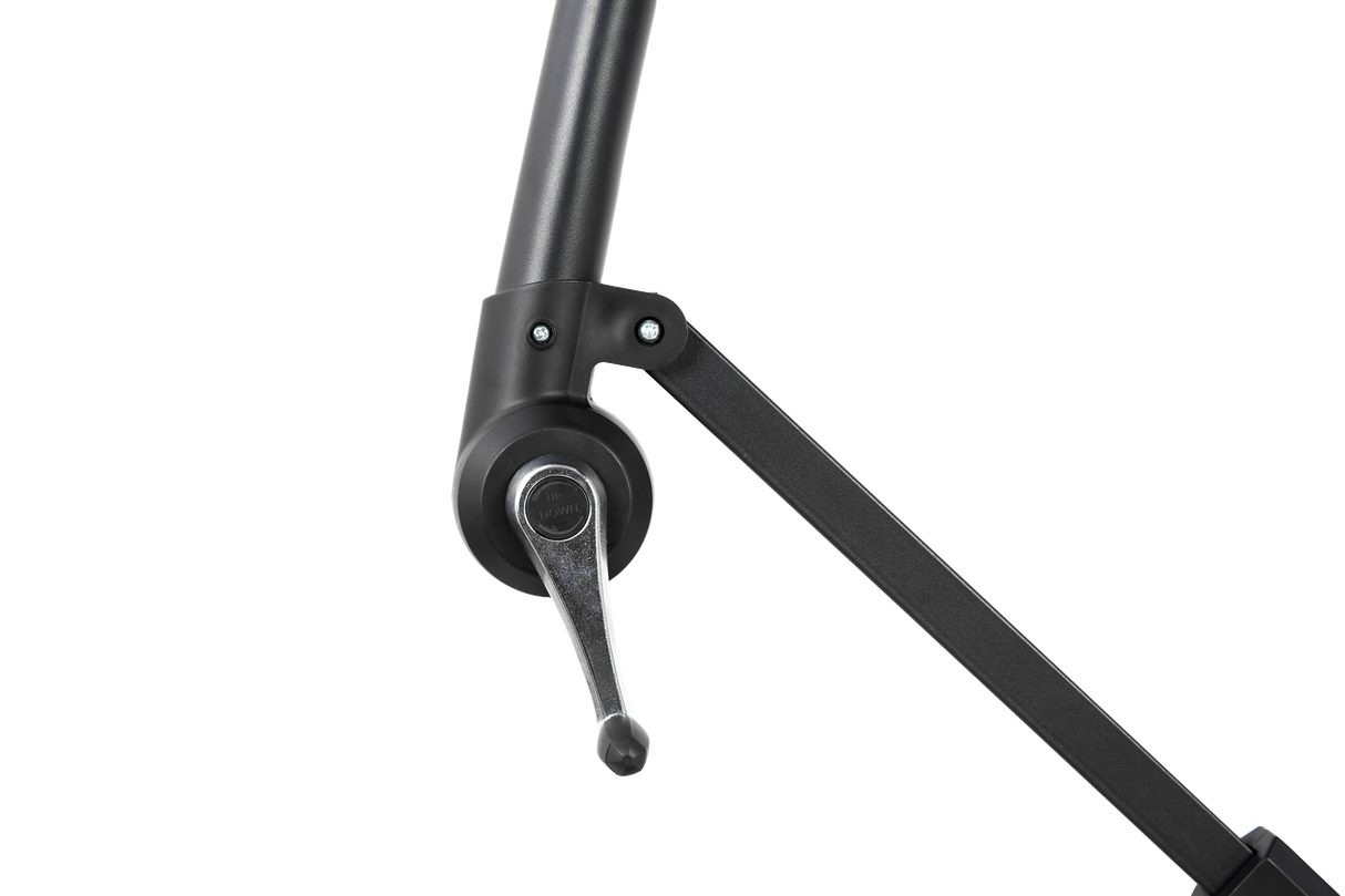 10ft Offset Hanging Market Patio Umbrella with Easy Tilt Adjustment