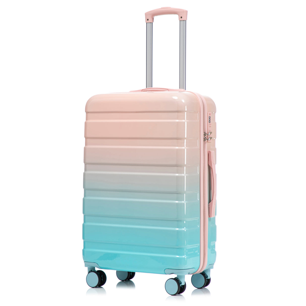 20'/24'/28' 3-Piece PC Spinner Wheel Luggage Set with Combination Lock