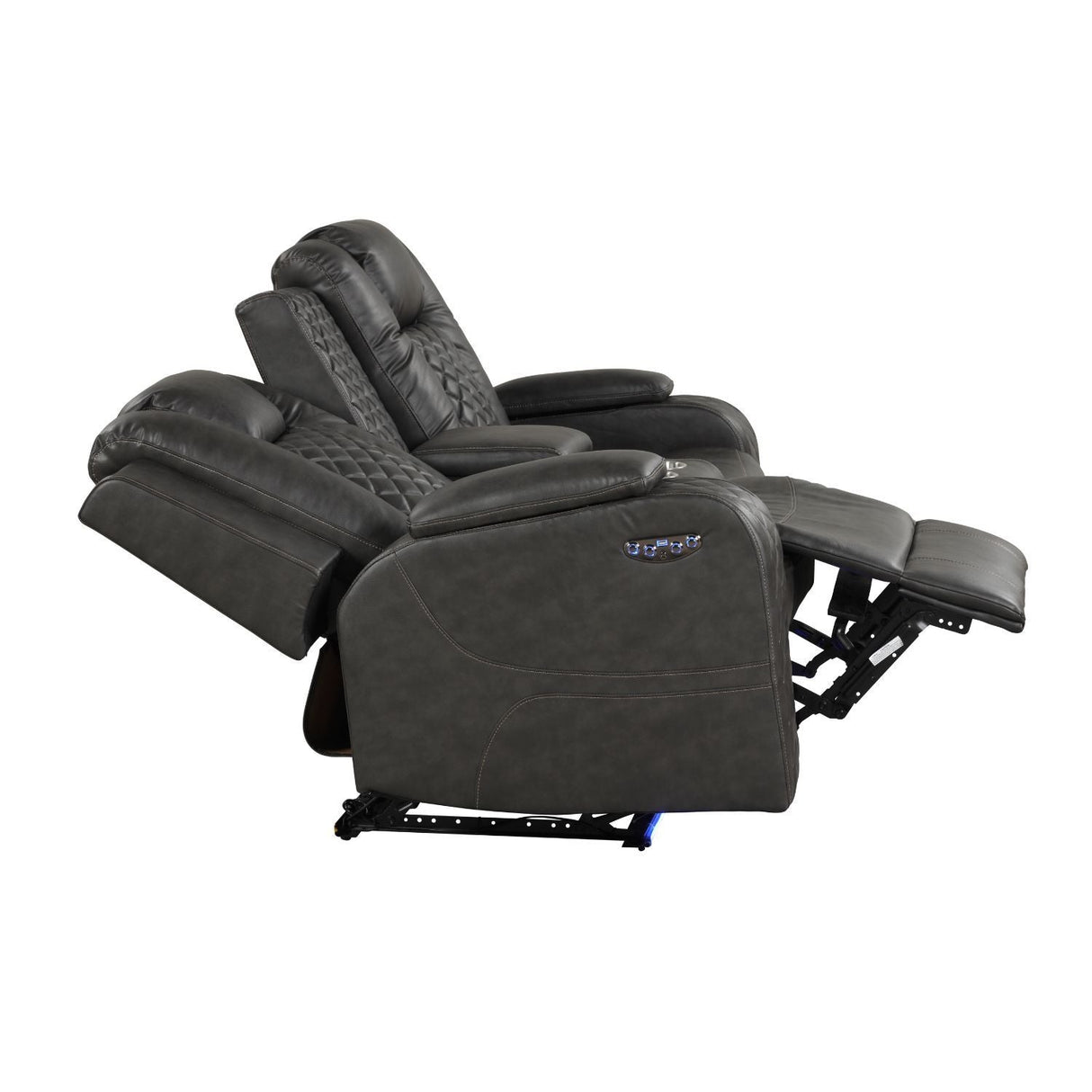 Benz - Power Recliner Set With LED Lighting And USB Charging