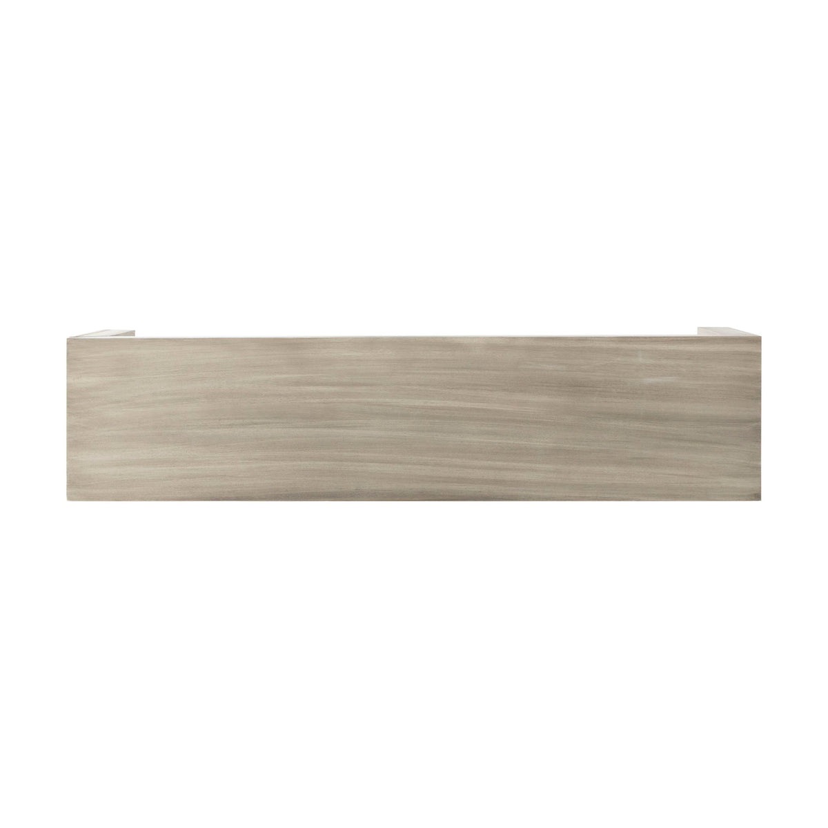 Acacia Wood Dining Bench with Farmhouse Style - Gray
