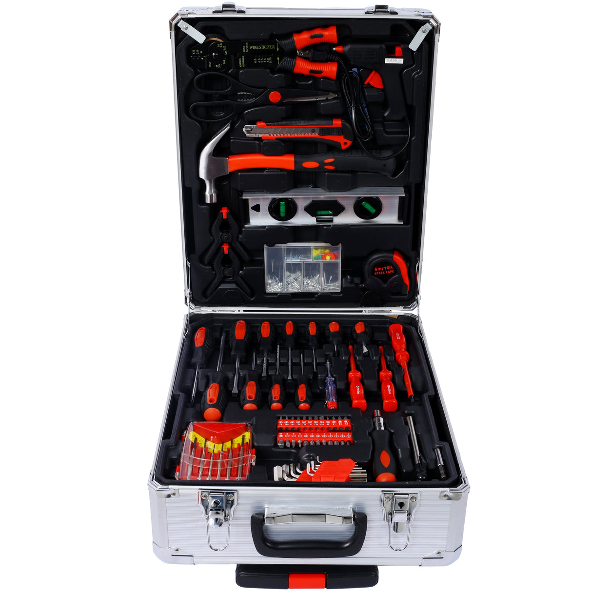 899pcs Home Repair Tool Set Kit with Toolbox Storage Case