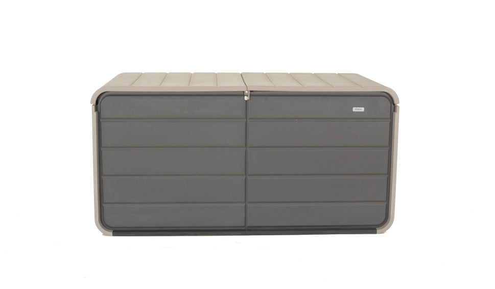 260 Gallon Plastic Deck Box - Large Patio Storage Box
