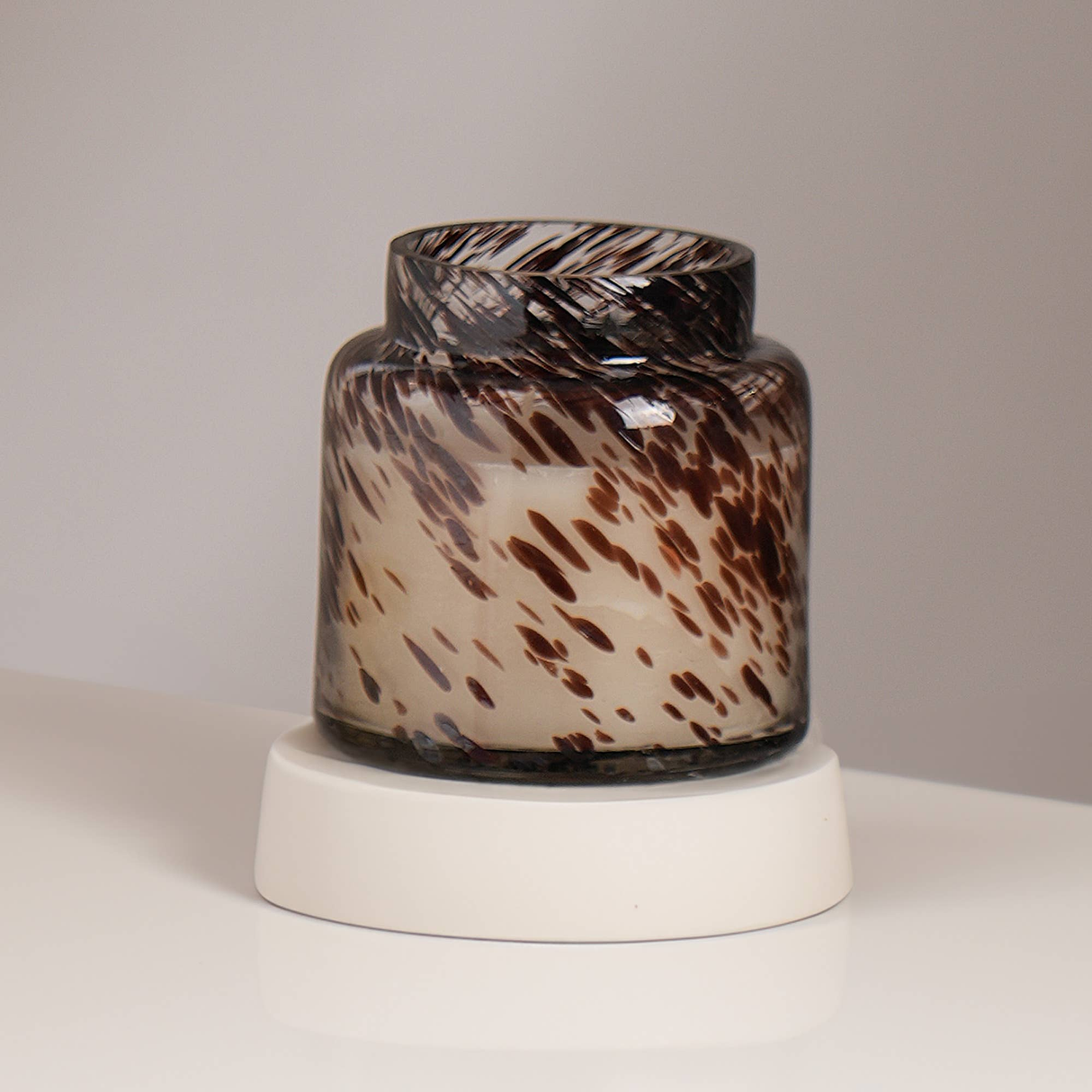 Splatter Pastel Glow Elegant Soy Wax Candle for Home & Office