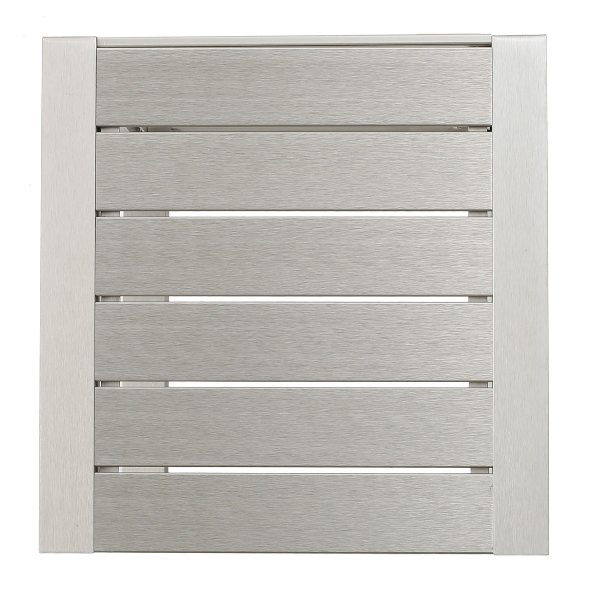 Aluminum Outdoor C - Shaped Side Table For Patio