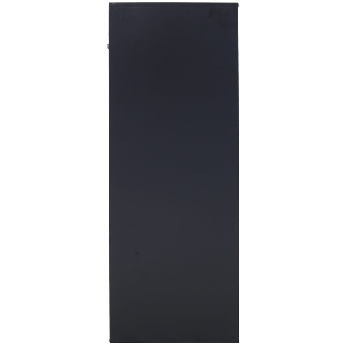 Large Steel Freestanding Floor Parcel Package Drop With Locking Letterbox Drop Mail Box With Multi Compartments - Black