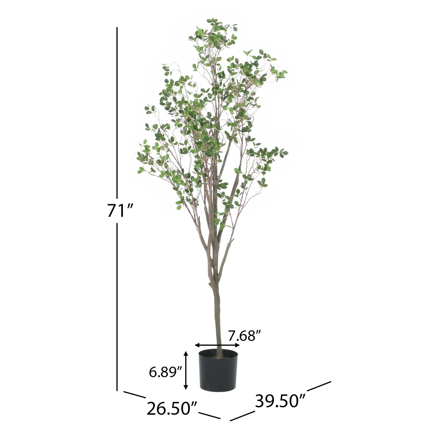 180CM ARTIFICIAL MILAN LEAF BONSAI - Tuesday Morning - Faux Trees