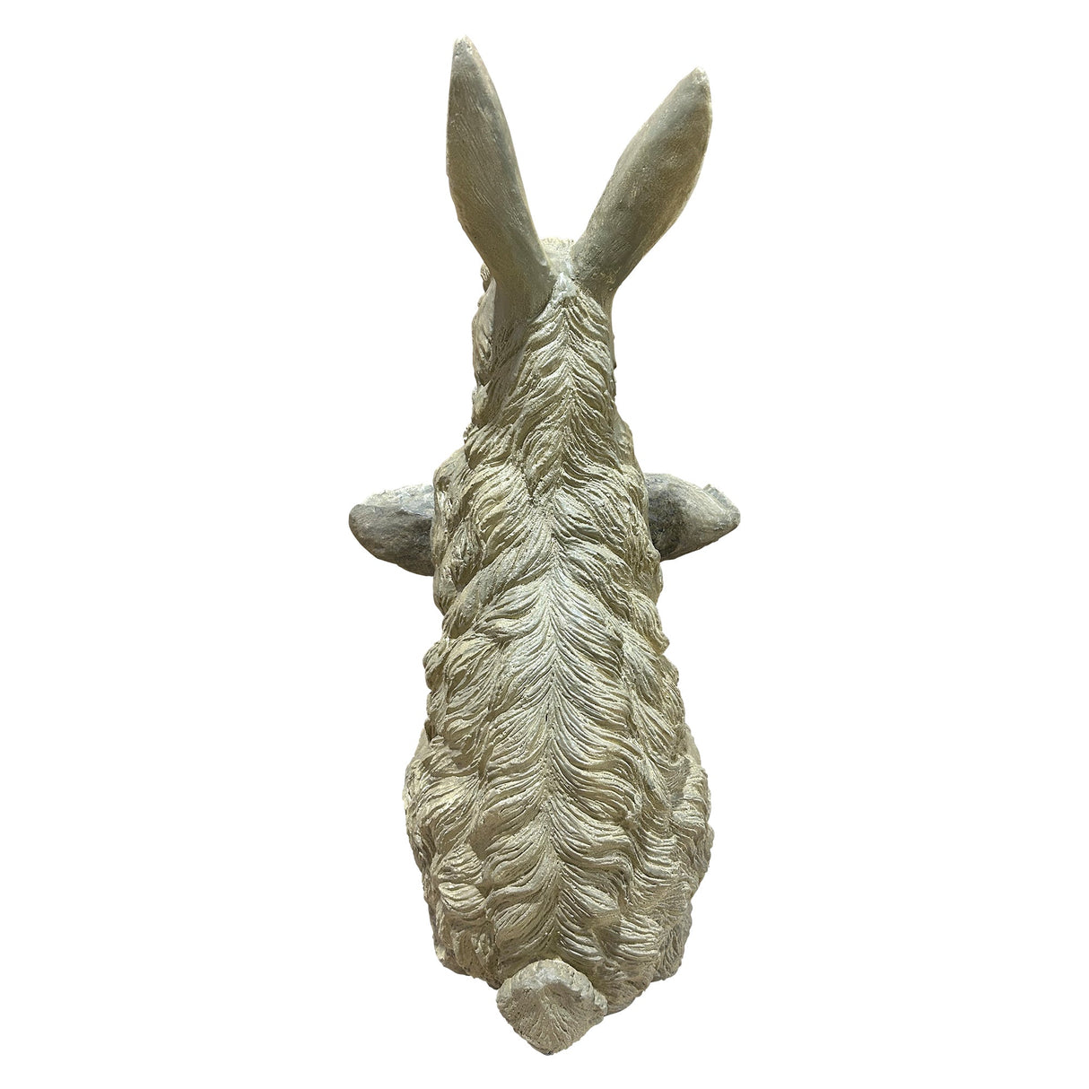 Magnesium Oxide Bunny Statue Holding Decor