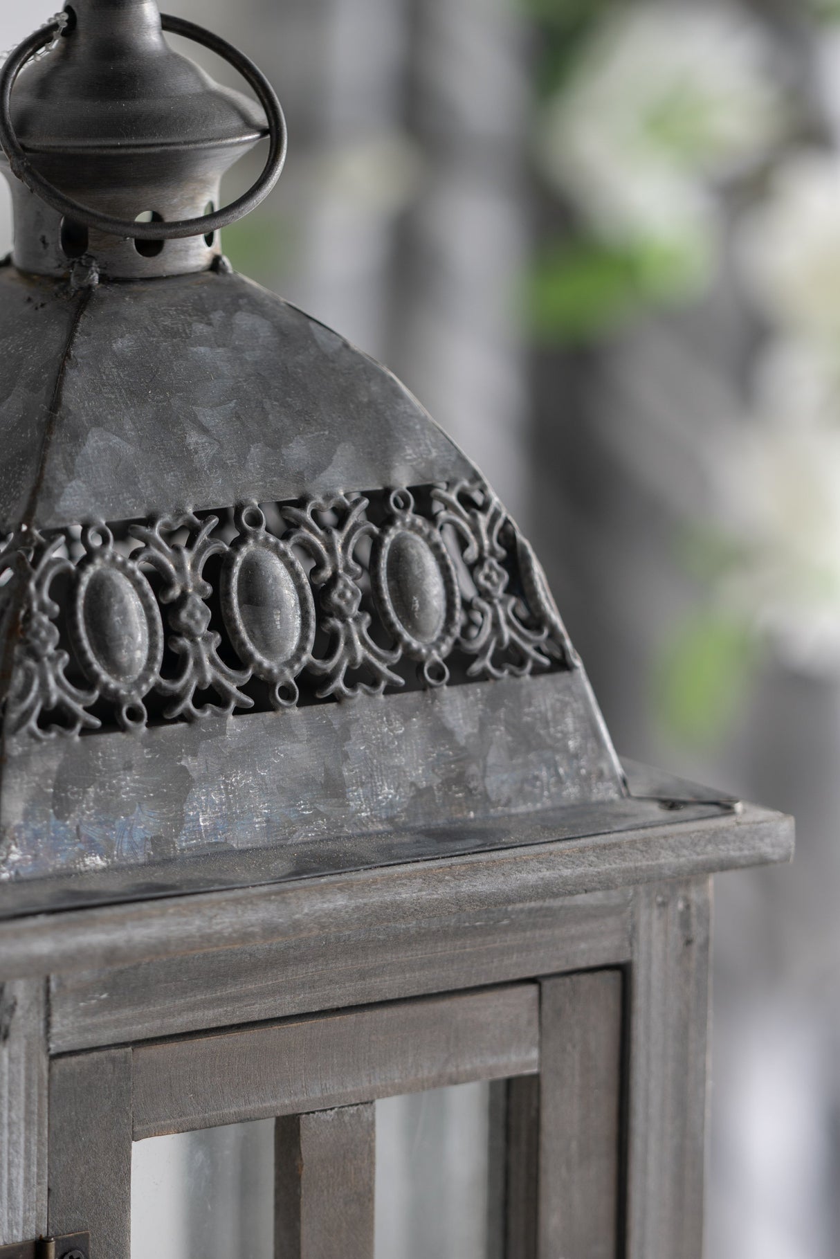 Wooden Candle Lantern Decorative, Hurricane Lantern Holder