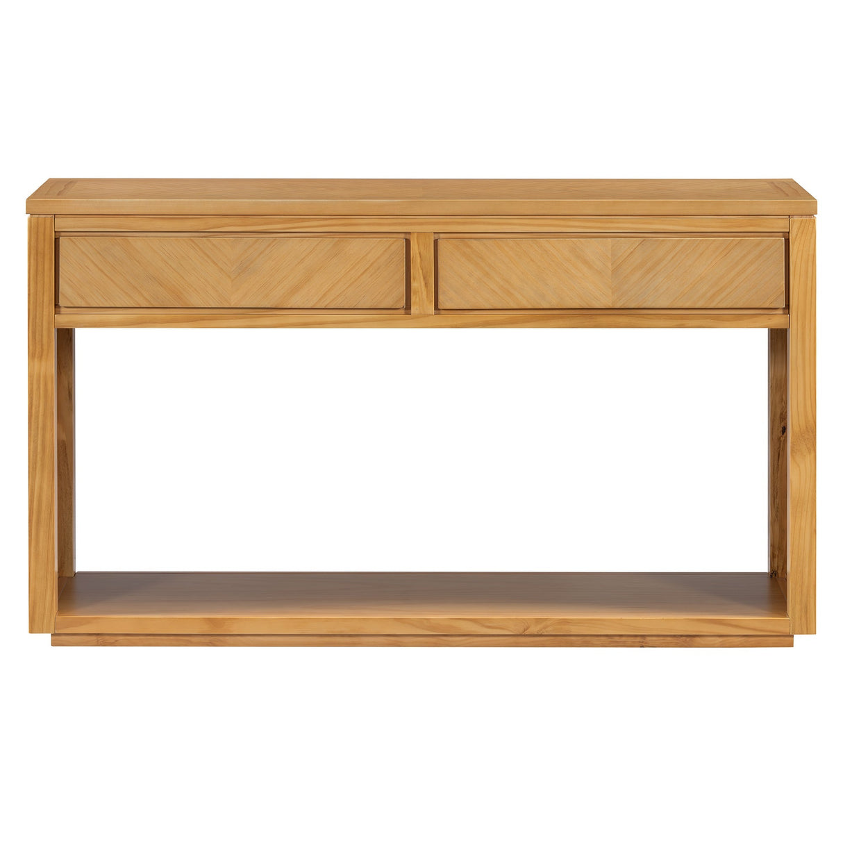 55' Console Table Natural