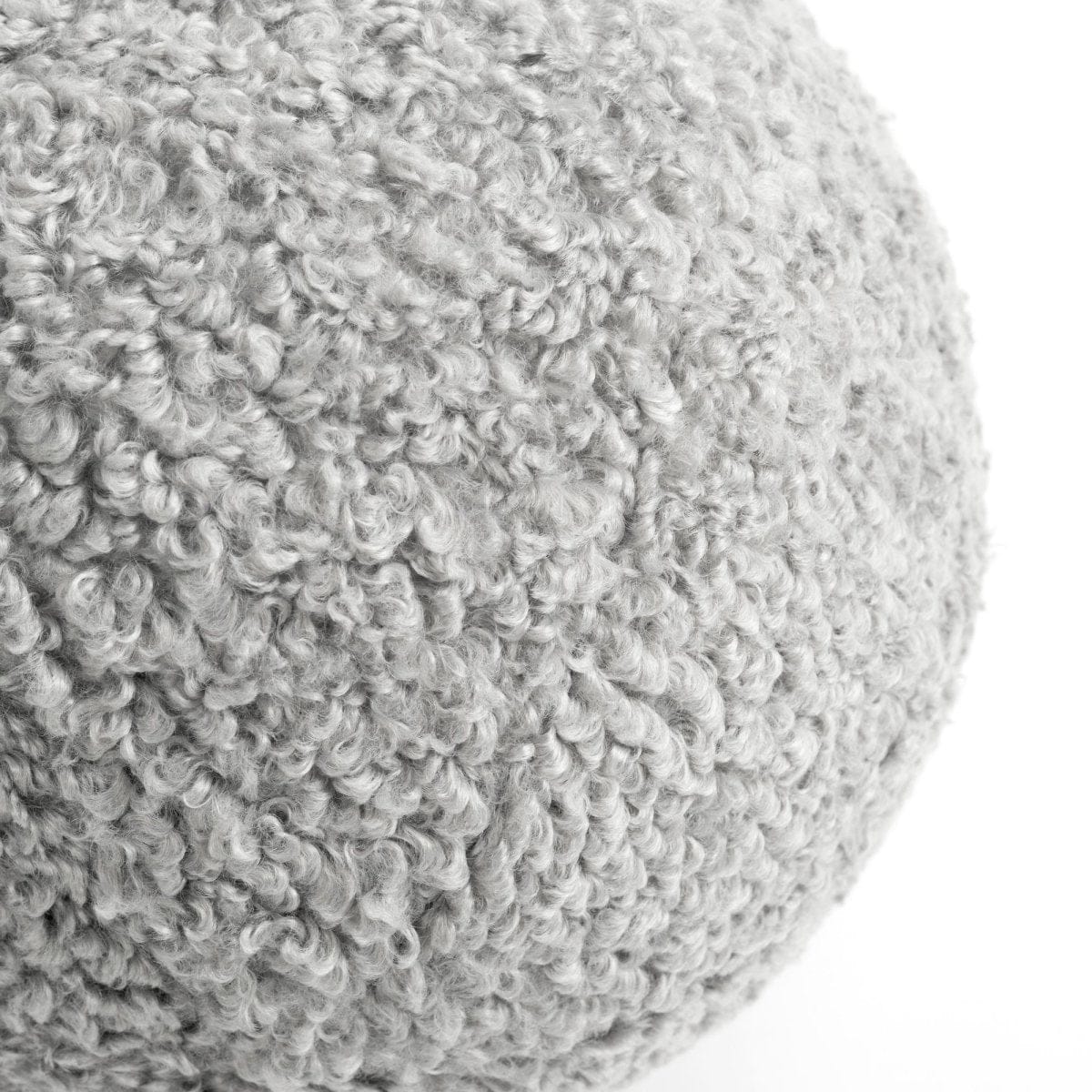 Neo Boucle Sphere Ball Throw Pillow