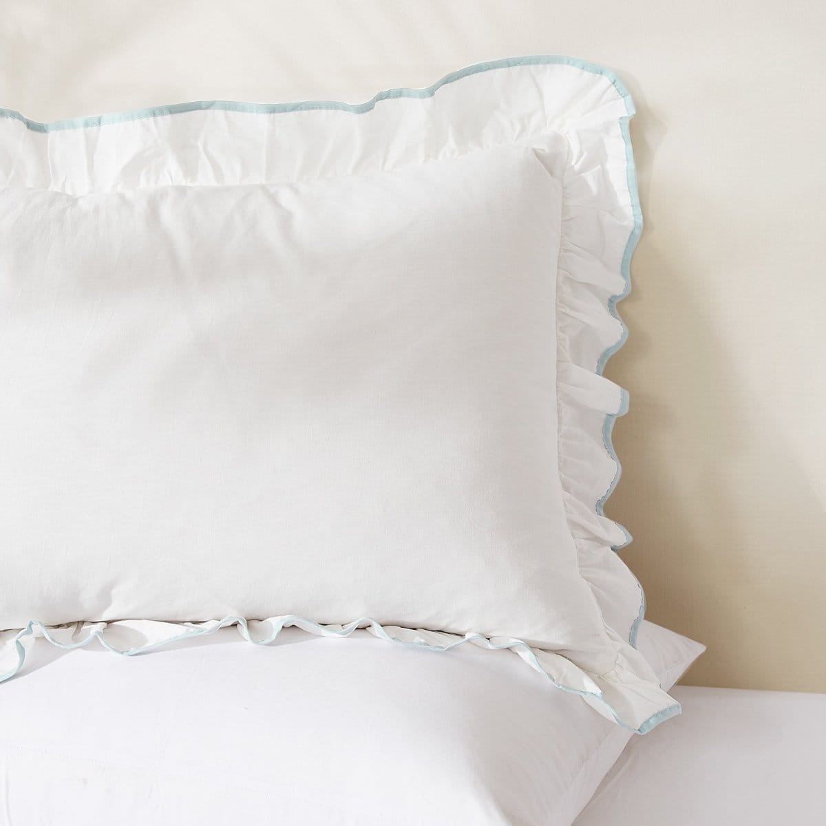 Reyna Contrast Edge Cotton Duvet Cover Set