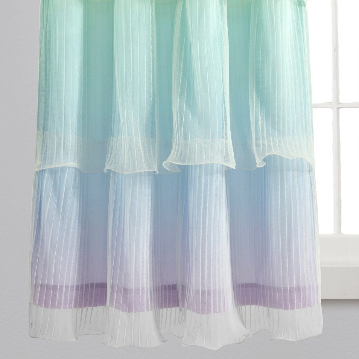 Rainbow Ombre Nerina Window Curtains