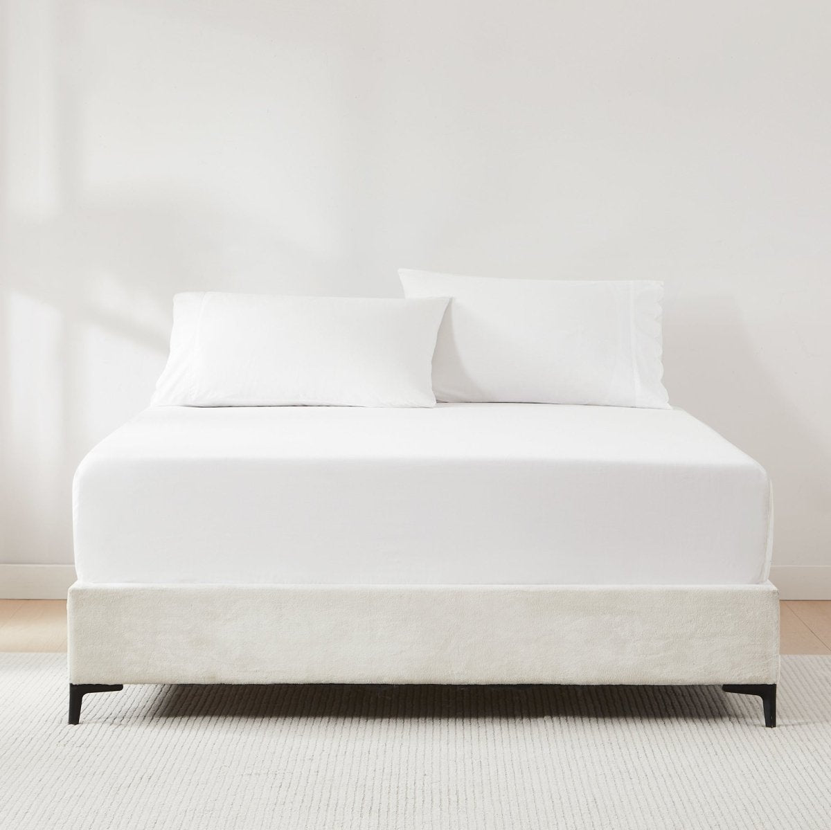 Coastal Chic Scalloped Edge Cotton Sheet Set