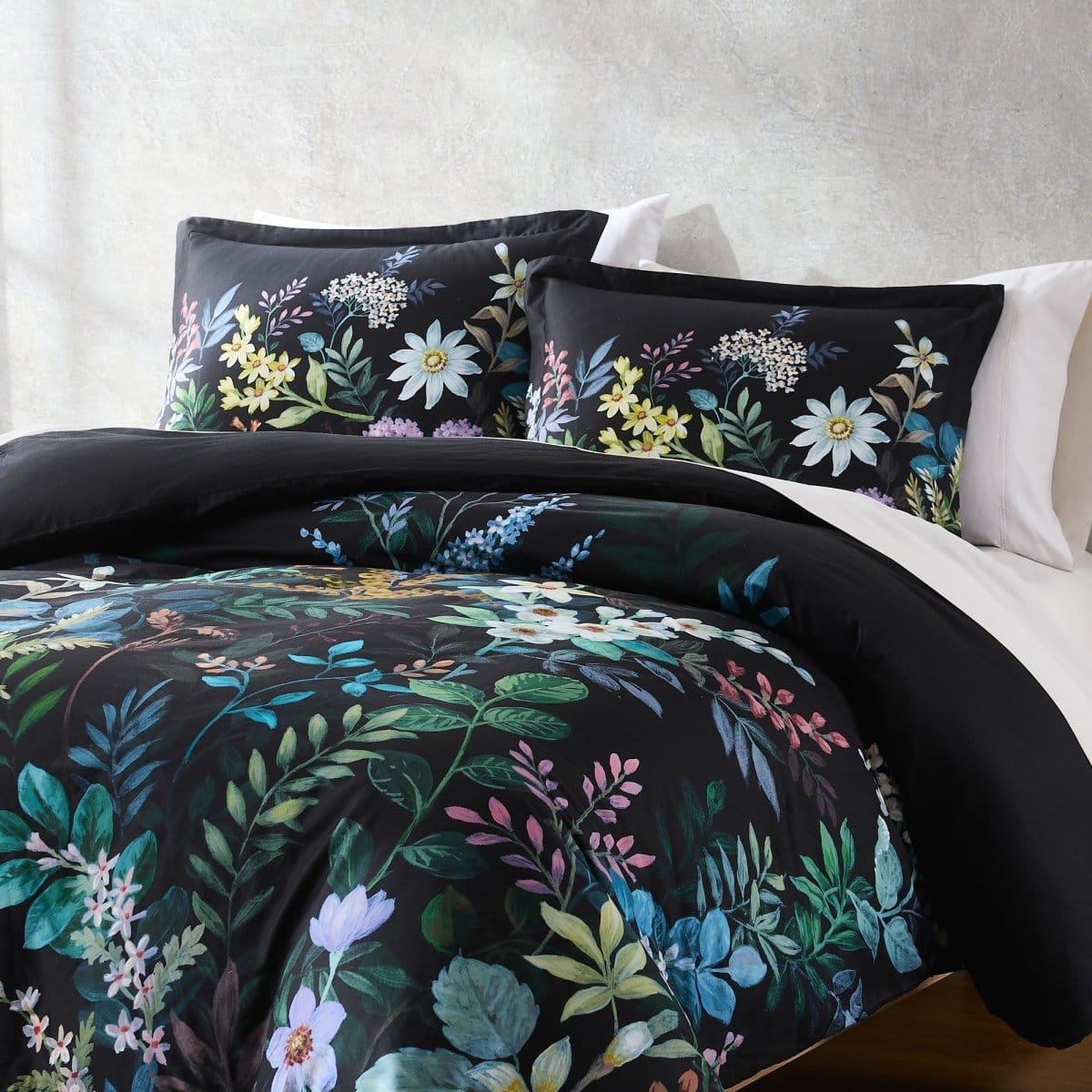 Fantasy Floral Cotton Duvet Cover Set
