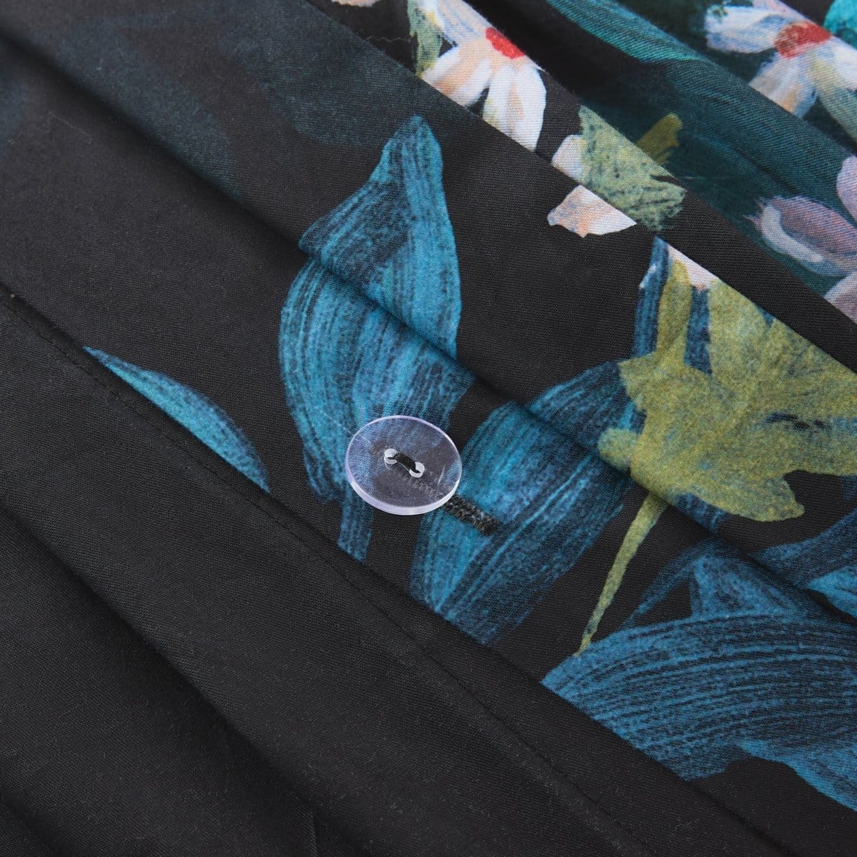 Fantasy Floral Cotton Duvet Cover Set