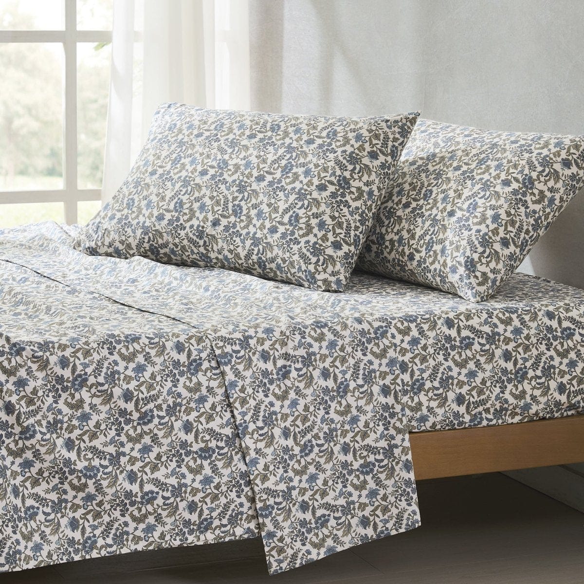 Lillian Block Print Cotton Sheet Set