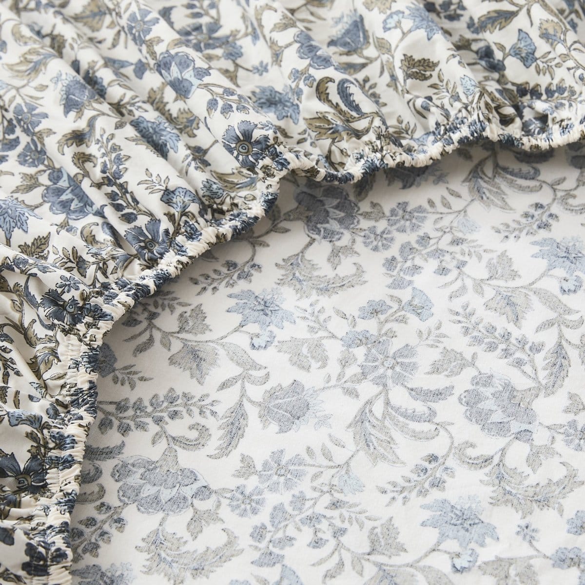 Lillian Block Print Cotton Sheet Set