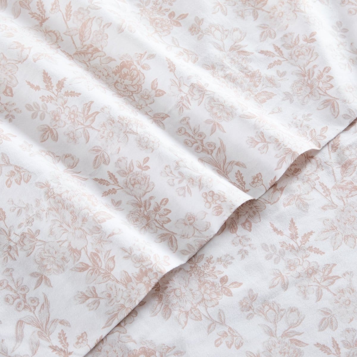 Peony Toile Cotton Sheet Set