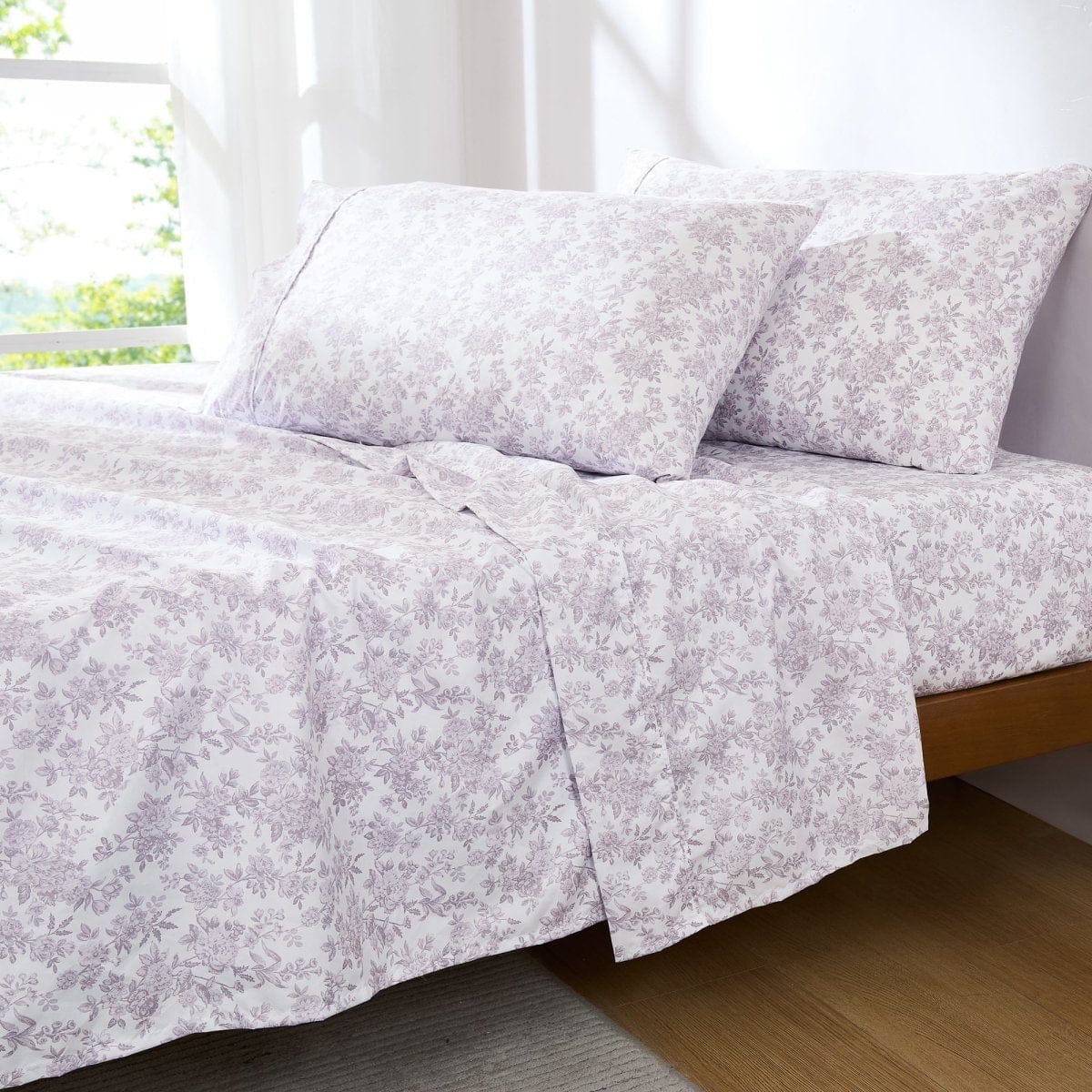 Peony Toile Sheet Set