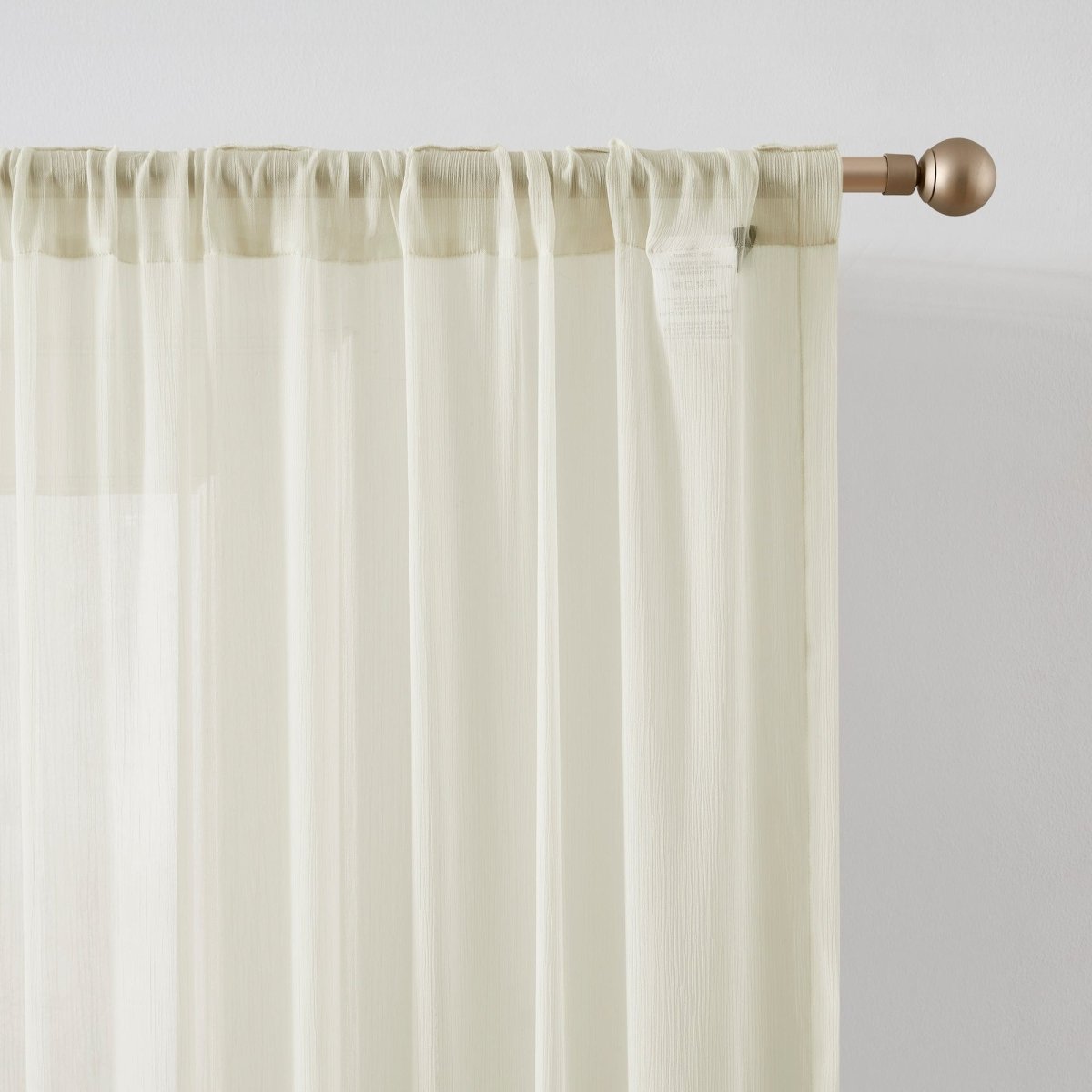 Georgette Sheer Curtain Panels