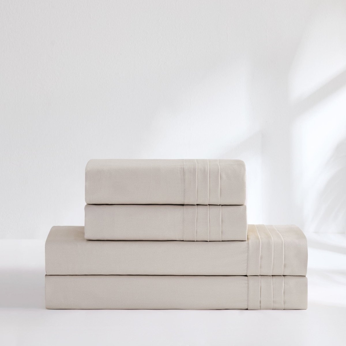 Pleat Cotton Sheet Set
