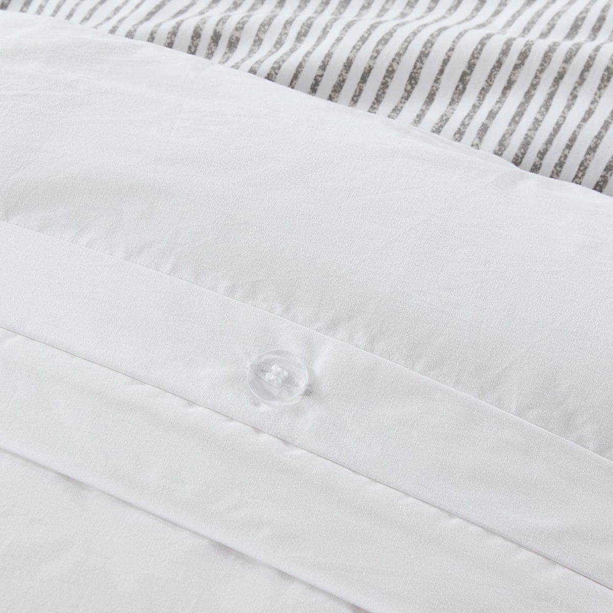 Lima Stripe Cotton Duvet Cover Set