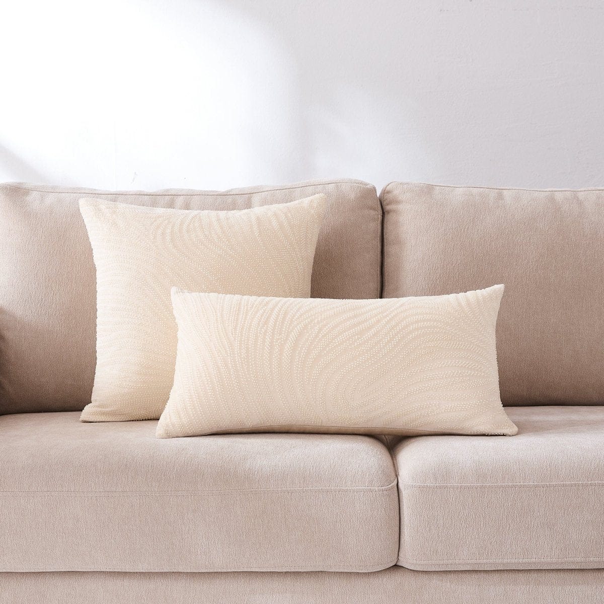 Swirls & Gills Decorative Pillow Cover