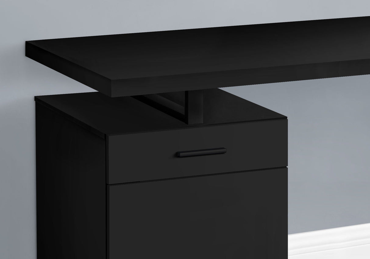 Contemporary Computer Desk with Storage Drawers