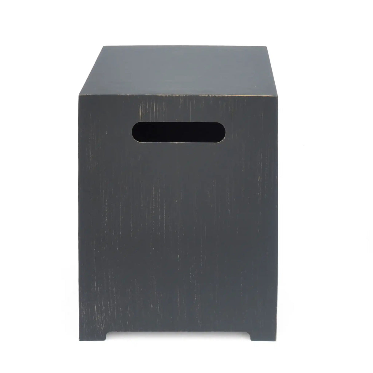 Modern Tank Holder Side Table With Powder Coated Frame