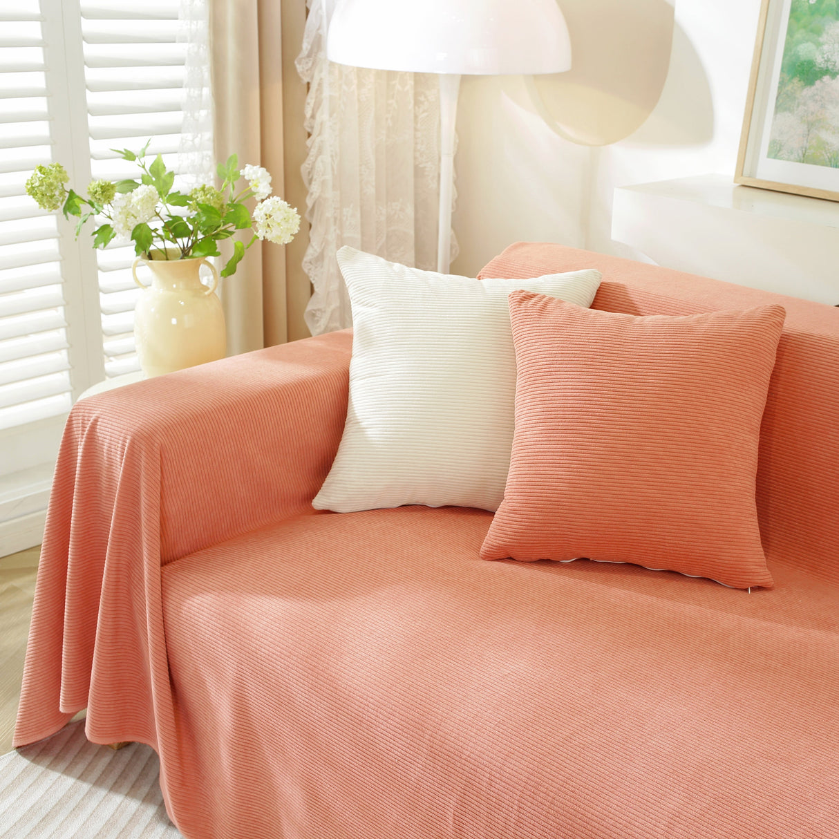 Soft Plush Warm Couch Cover Blanket for Sofa