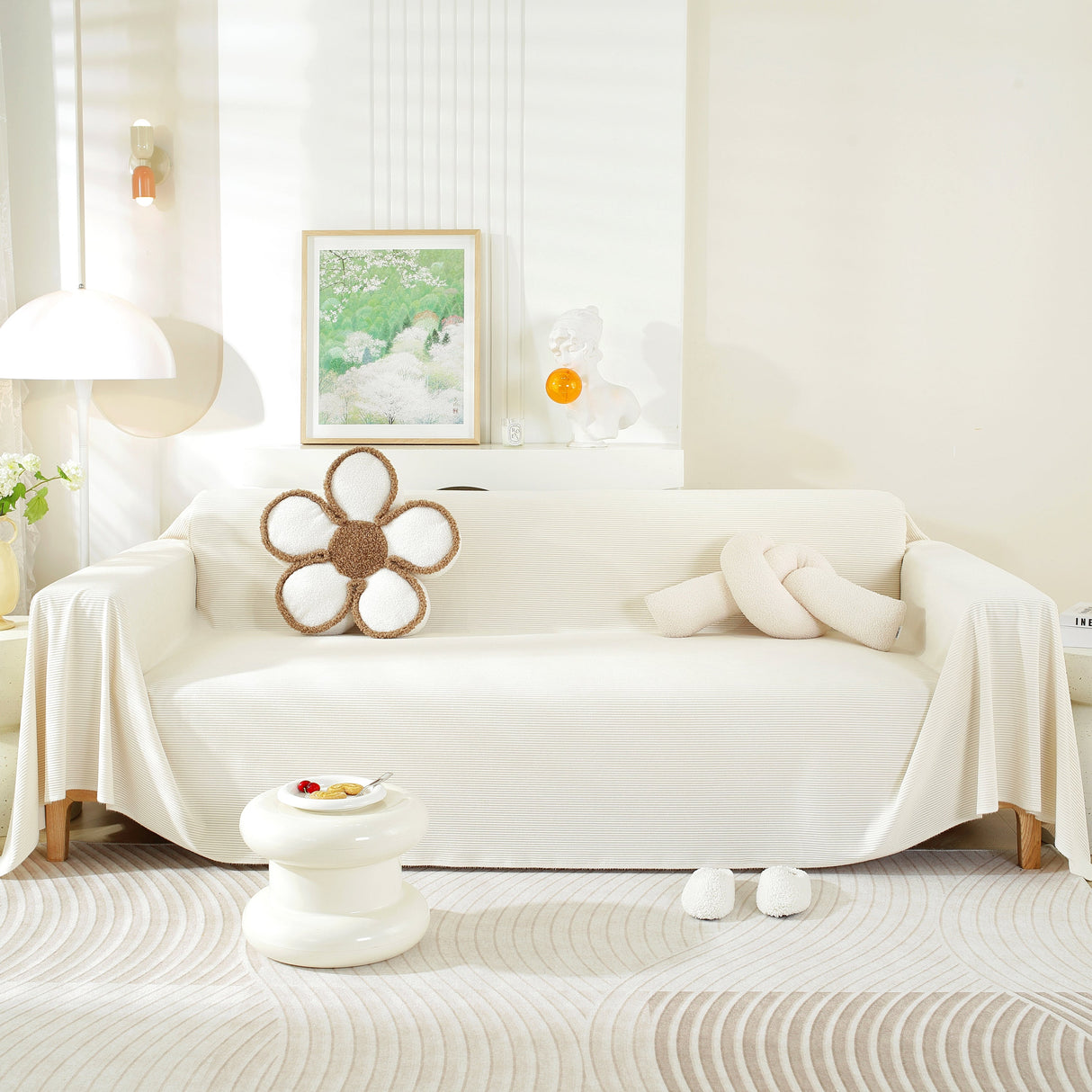 Soft Plush Warm Couch Cover Blanket for Sofa