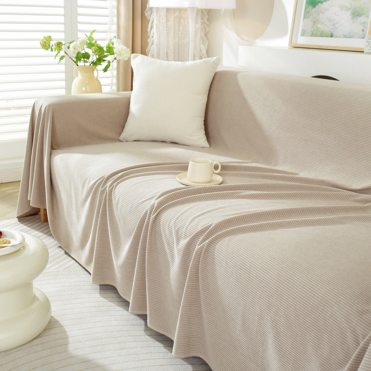 Soft Plush Warm Couch Cover Blanket for Sofa